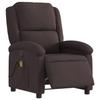 VidaXL Electric Reclining Massage Armchair, Relaxation Chair with Adjustable Backrest and Footrest, Seat of 3204157