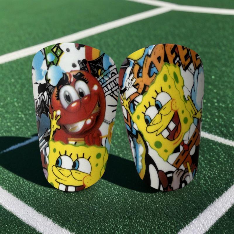 2025 Men s KS-1051 Professional Shin Guards with Fixing Sleeve for Boys Football - Children s Protective Anti-Collision Shin Pads