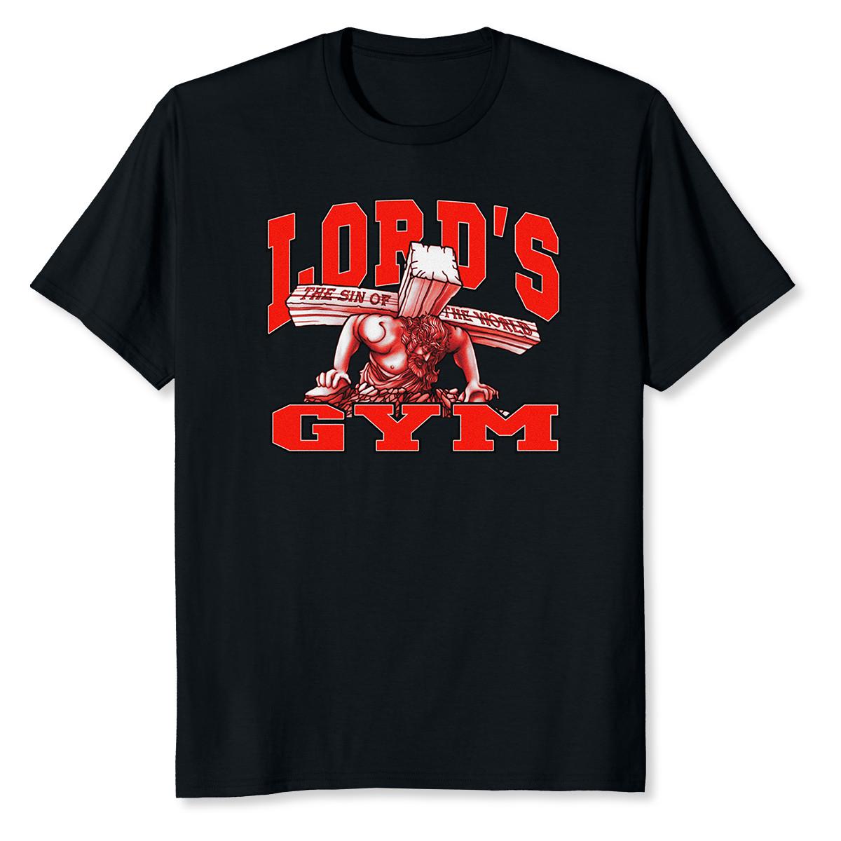 NEW LIMITED Lord s Gym Lord s The Sin Of World Jesus T-Shirt XXXL