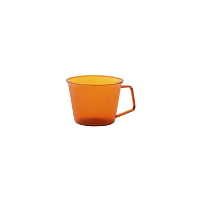 CAST AMBER Mug 220ml Glass Microwave and Dishwasher Safe 21457 Heat-resistant