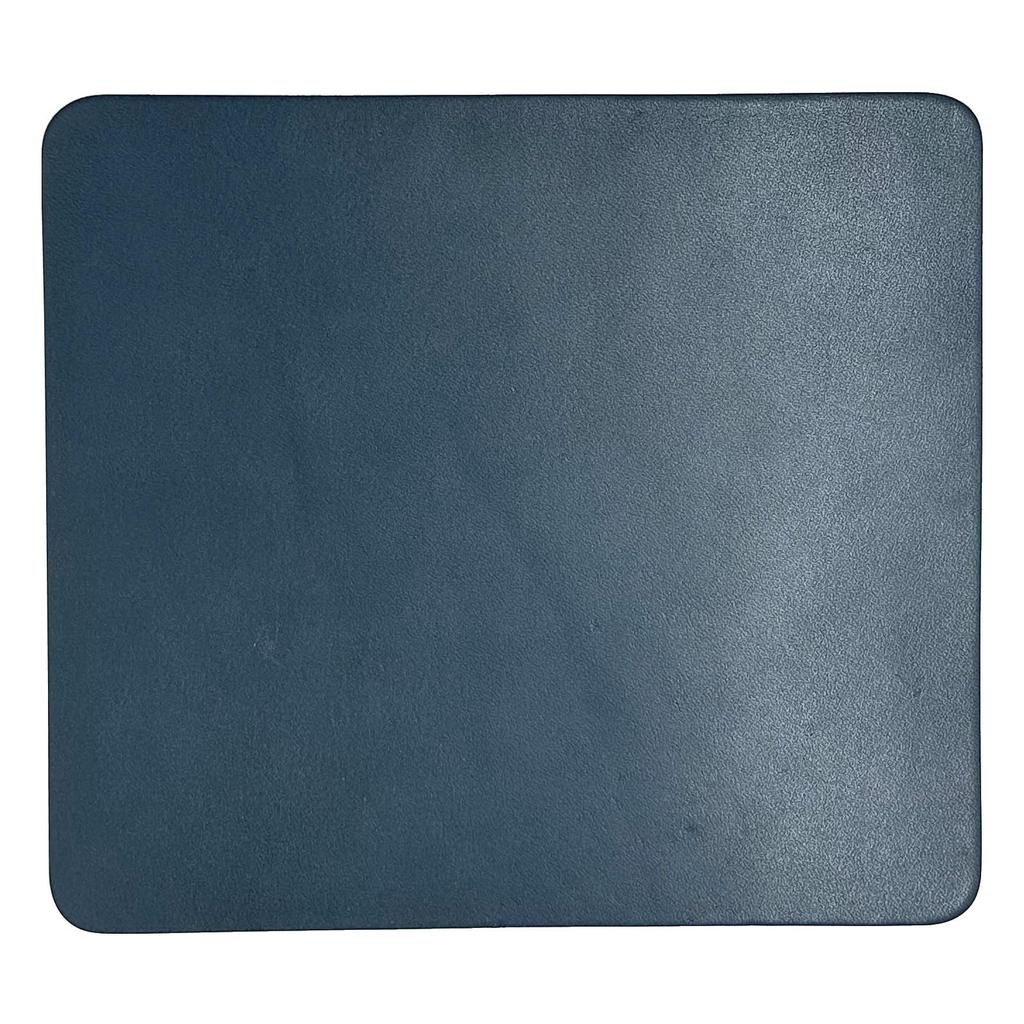 Made in Japan Tochigi Leather Mouse Genuine Comes in a Presentation Perfect as a Gift Pad, Leather, Box, (Navy)