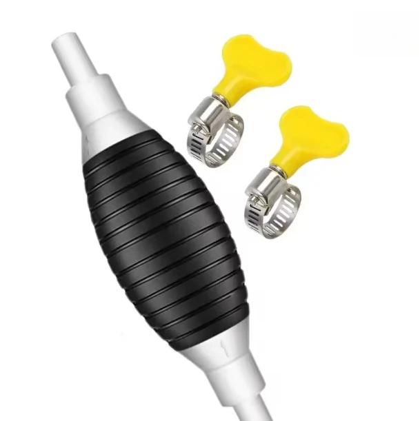 

1.5/2/3 Meter Handy Manual Gas Oil Pump Durable for Car Liquid Gasoline Tuning Fuel Transfer Tank Injector Suction Pipe Tool