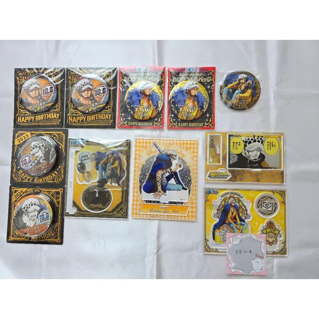 Used ONEPIECE Birthday Can Badge Acstar Low Bulk Sale New