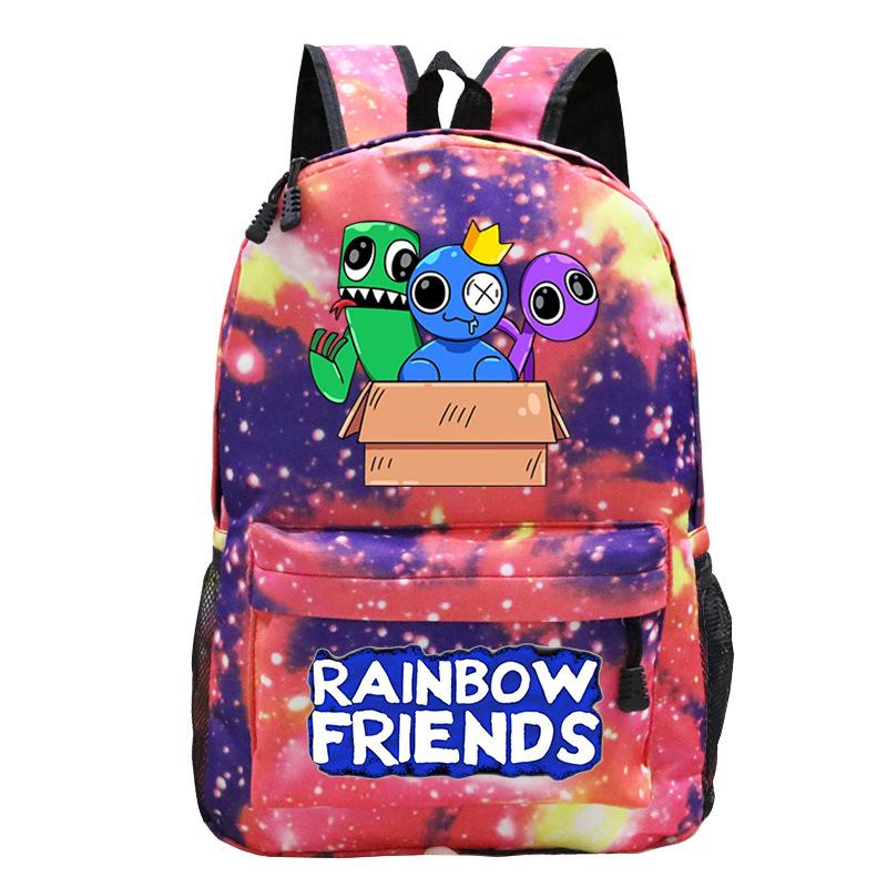 Cartoon Backpack For Primary School Students, Junior High School Students, Campus Burden Reduction Schoolbag Wide Shoulder Large Capacity Computer Bag