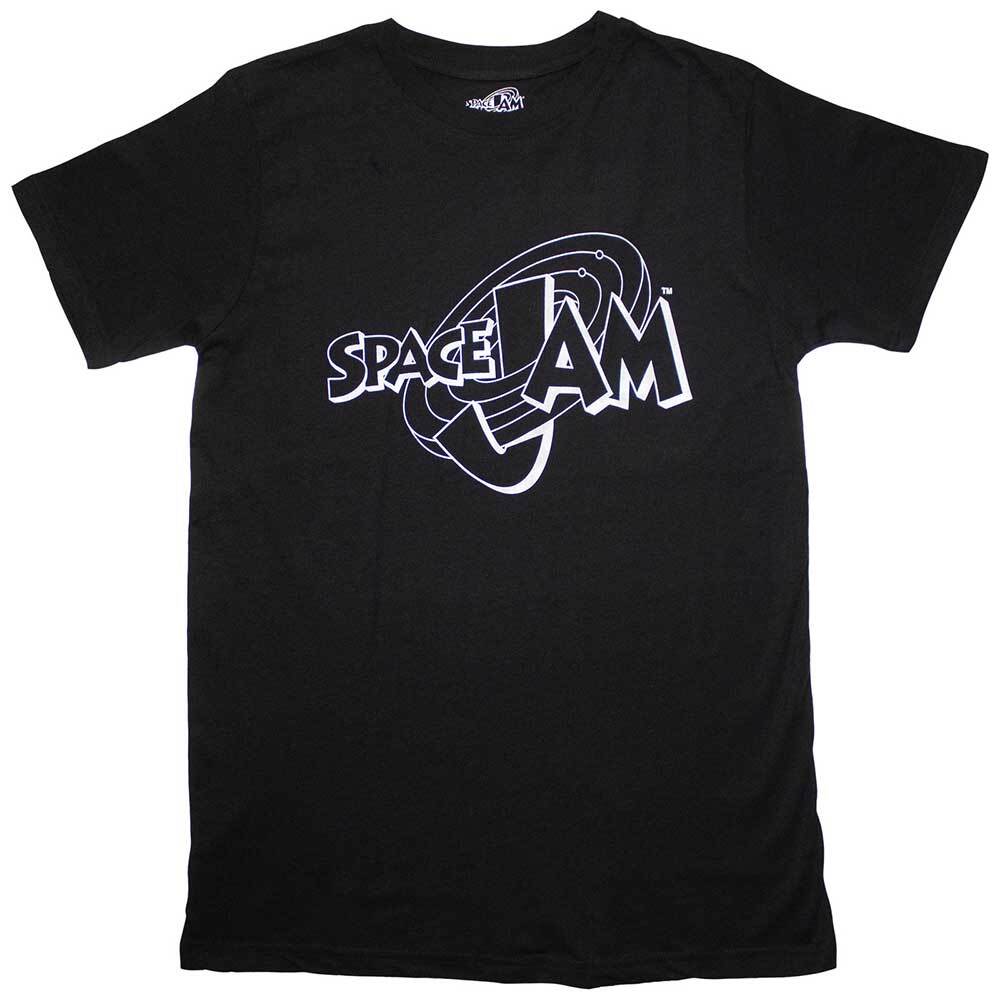 Space Jam Unisex T-Shirt: Retro B&W Logo (XX-Large) 3XL