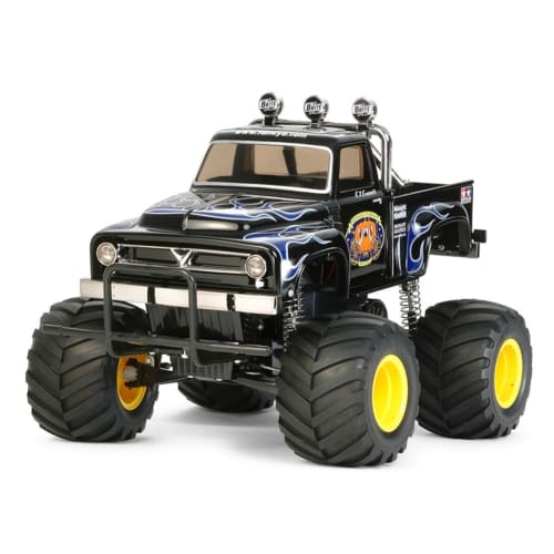 TAMIYA 1/12 elektrické RC auto série č. 547 Midnight Pumpkin Black Edition 58547