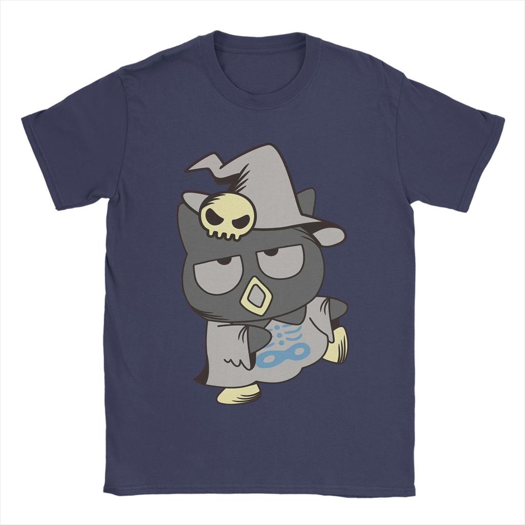 Men Women Halloween Wizard BadtzMaru Penguin T Shirts Cotton Clothes Humor Short Sleeve Crew Neck Tees Birthday Gift TShirts
