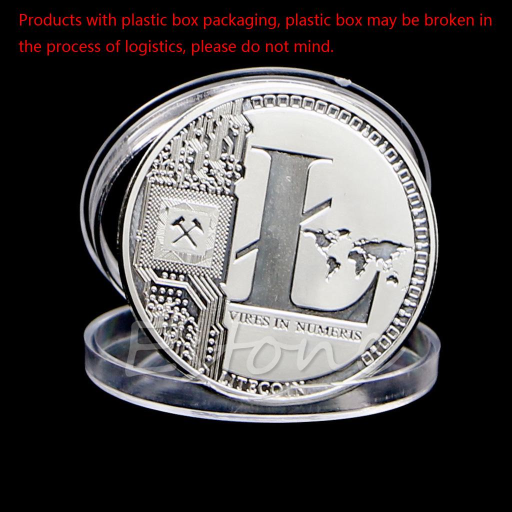 Buy Silver Plated 25 Litecoin Coins Vires In Numeris Commemorative Coin  Collection at affordable prices — free shipping, real reviews with photos —  Joom