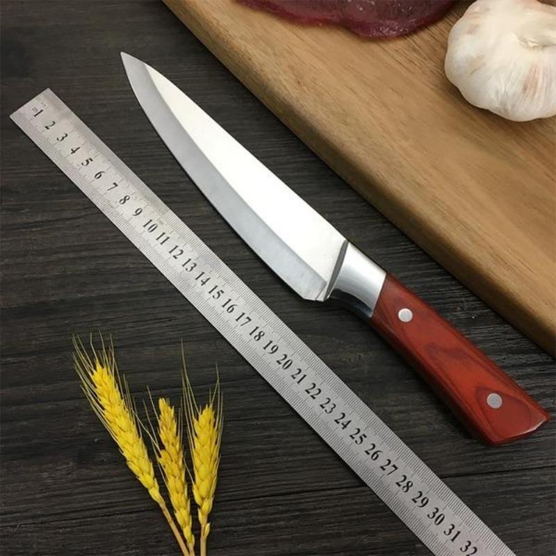 Cattle and Sheep Dividing Knife for Killing Pigs Boning Knife Sharp Knife Cutting Knife Chef's Blade Stainless Steel Peeling Knife