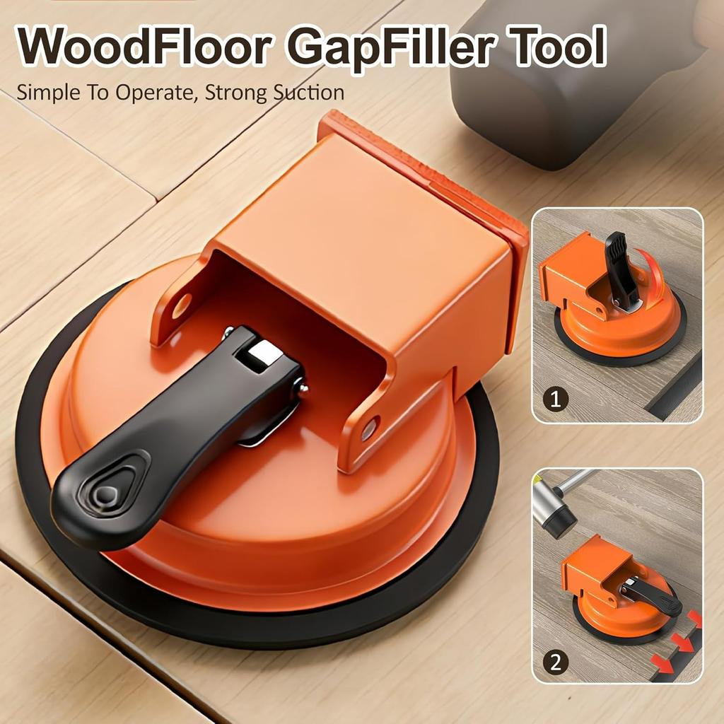 Floor Gap Fixer Tool, 2026 New Heavy Duty Floor Gap Fixer Tool, Enhanced Vacuum Suction Cup, Flooring Gap Repair Tool for Laminate, Vinyl