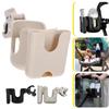 2-in-1 Universal Stroller Water Cup Holder With Phone Holder, Universal Bottle Holder For Wheelchair, Toddler,Accessories
