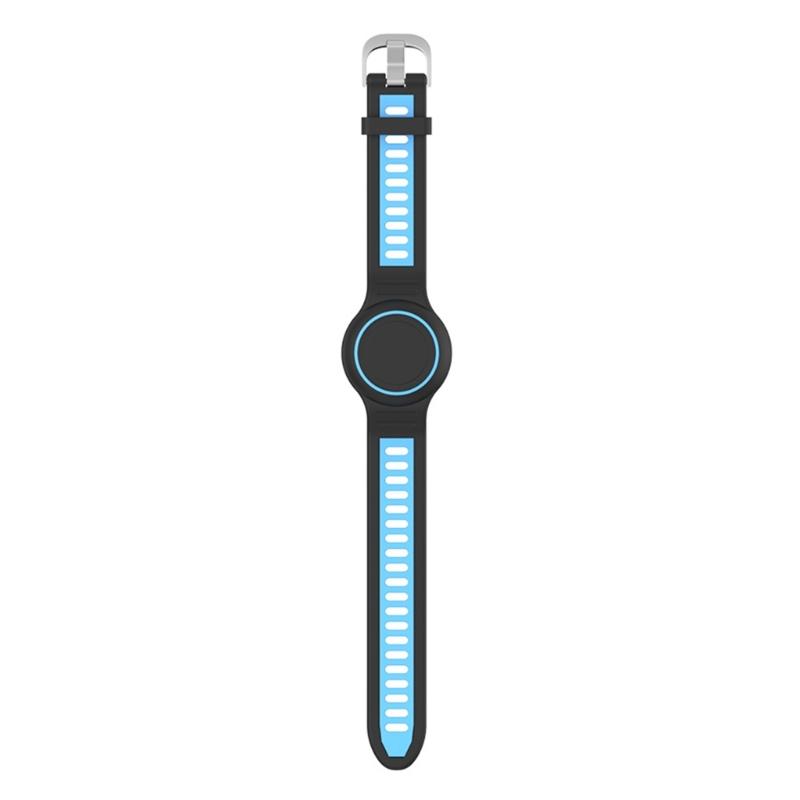 Bracelet de montre en silicone pour accessoire localisateur anti-perte Résistant aux intempéries Sangles de fixation à libération rapide Ceinture