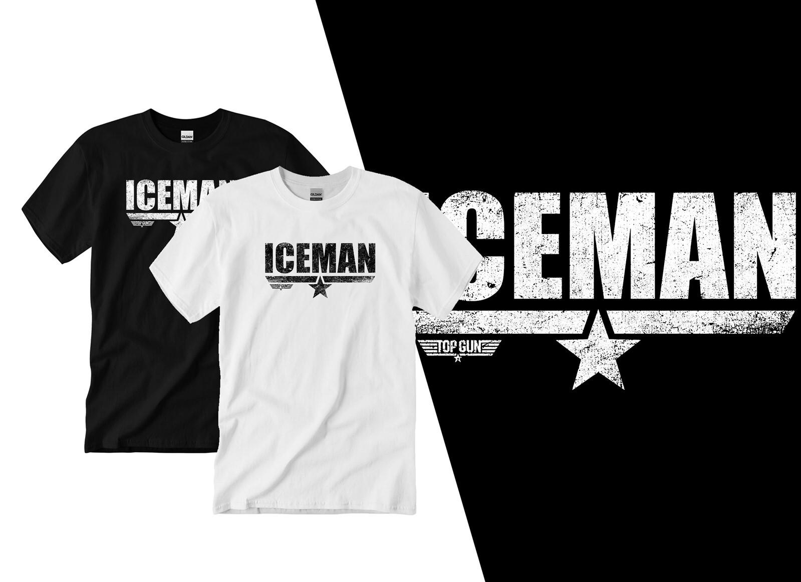 Top Gun Iceman Pilot Callsign Unisex T Shirt Kazansky Val Kilmer Fighter New XXL