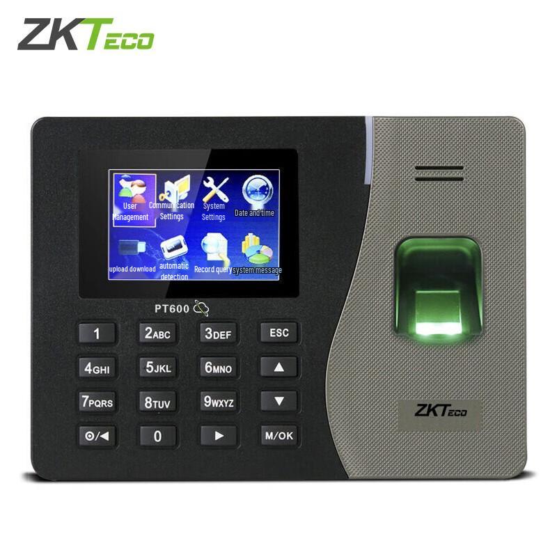ZKTECO PT600 Color Screen Fingerprint Time Attendance Machine