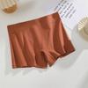 FINETOO Women's Cotton Seamless Boyshorts Plus Size Stretchy Safety Pants Girls Sexy Tight Solid Color Boxer Panties Breathable Lingerie