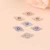 Evil Eye Bracelet & Earrings Set with Rhinestone Alloy