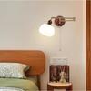 OEING Adjustable Swing Arm Bedside Wall Lamp