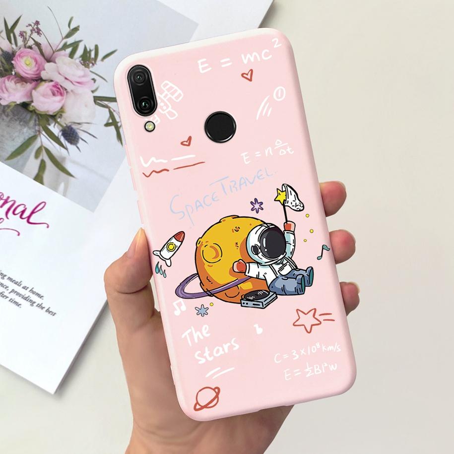 For Huawei Y9 Prime 2019 Case Shockproof Astronaut Silicone Soft Fundas For Huawei Y9 Y 9 Prime 2019 STK-LX3 JKM-LX3 Phone Cover