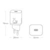 Baseus Super Si 1C Fast Charger Usb Type C 25W Power Delivery Quick Charge White (Ccsp020102)