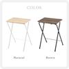 Takeda Corporation Vintage 48 X 40 X Compact Table [Side Table/Desk/Folding Table] Natural, 70cm, Vintage-Style T8-VCTH70NA