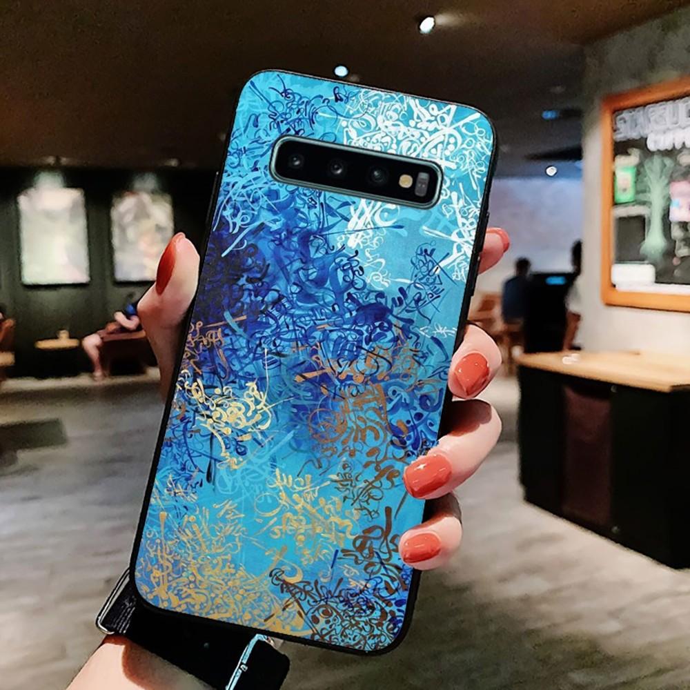Pokras Lampas Art Phone Case For Samsung S 9 10 20 21 22 23 30 23plus lite Ultra FE S10lite Fundas