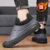 2025 winter nieuwe heren fluwelen verdikte warme katoenen schoenen casual dikke zool halfhoge board schoenen outdoor herenschoenen