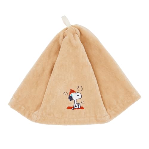

Nishikawa Snoopy Sauna Hat, Made in Imabari, 33x25cm, Washable, 100% Cotton Towel Fabric, Solid Color, Single Embroidery, Loop, Tulip Hat, Sauna Hat,