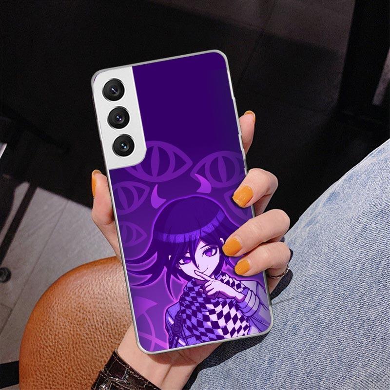 Danganronpa Kokichi Ouma Phone Case For Samsung Galaxy S24 S25 Edge S26 Ultra S23 S22 S21 Plus S20 FE + Personalized Print Cover