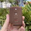 Silicone Car Key Fob Cover Case Shell Set For Toyota Corolla Verso 2004 2006 2007 Prius Gen 20 2005 2008 Remote Key Accessories