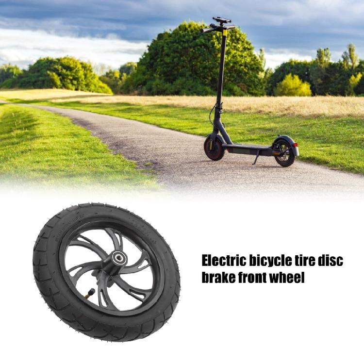 12inch Front Wheel Electric Scooter Tire with Wheel Hub Rubber Tyre for Electric Bike Folding Bicycles Electric Bike