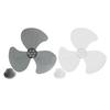 Fan Blade Plastic Three Leaves Inches Household Plastic Fan Blade Leaves PP Plastic Pedestal Plastic Fan Blade Standing Fan