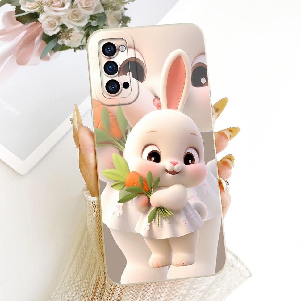 Pouzdro Pro Oppo Reno4 5G Kryt Módní Kreslené Roztomilé Vtipné Malované Silikonové Pouzdro Na Telefon Pro Oppo CPH2091 PDPM00 PDPT00