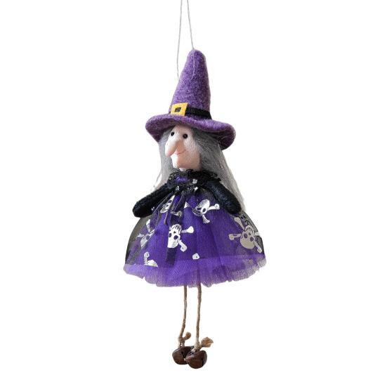 Halloween Ghost Pendant Hanging Ornament Easy to Install Funny Spooky Witch Pendant Festival Party Decoration