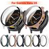 Watch Case and Screen Protector Fit for Venu 3S Wristwatch Cover Housing Shell