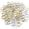 1Box 6 8 10mm Gold Silver Color Metal Open Jump Rings Set Accessory Kit For DIY Bracelet Necklace Chain Jewelry Making Connector