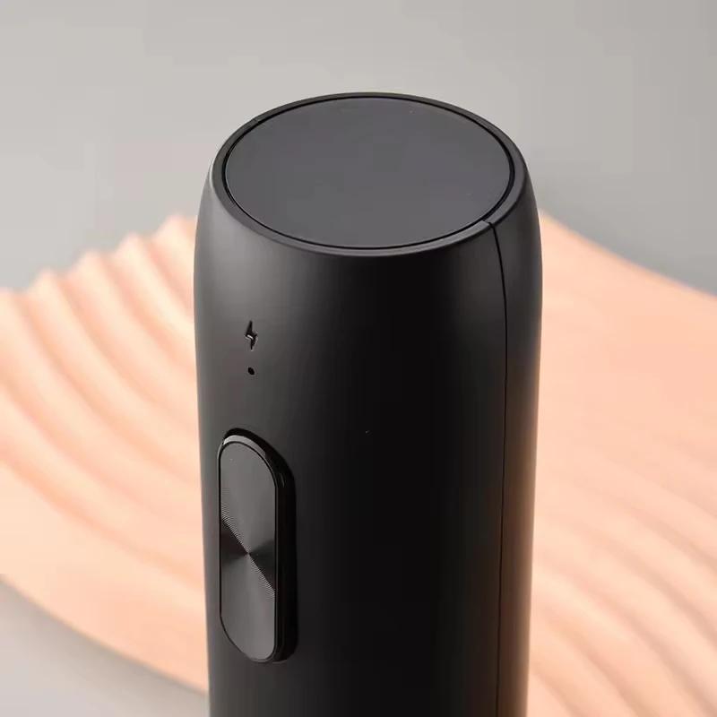 Electric Wine Opener Set with Corkscrew, Stopper, and Pourer - Rechargeable Automatic 4-in-1 Bottle Opener