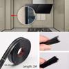 Flexible Door Bottom Seal Strip Wind Noise Reduction Stopper for Home Bathroom Door Gap Bottom Sound Proof Dust Strip Stick