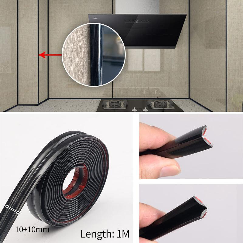 Flexible Door Bottom Seal Strip Wind Noise Reduction Stopper for Home Bathroom Door Gap Bottom Sound Proof Dust Strip Stick