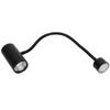 12W LED Work Light Flexible Gooseneck Sewing Machine Lamp Magnetic Base Machine Tool LampEU Plug