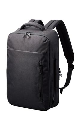 Backpack 2way 12L Water Repellent Highly Durable Zipper Black 14.0inch BM-BPTWBK