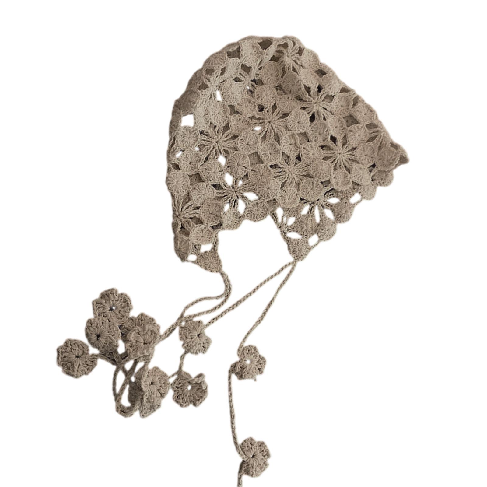 

Дышащая вязаная крючком шапка Удобная вязаная шапка Элегантная женская шапка Минималистичная шапка для универсальной носки весной и осенью разноцветный