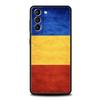 Phone Case For Samsung Galaxy S25 Edge S24 S23 S22 S21 Ultra S20 FE 5G S10 S10E S9 Plus Soft TPU Cover Romania Flag