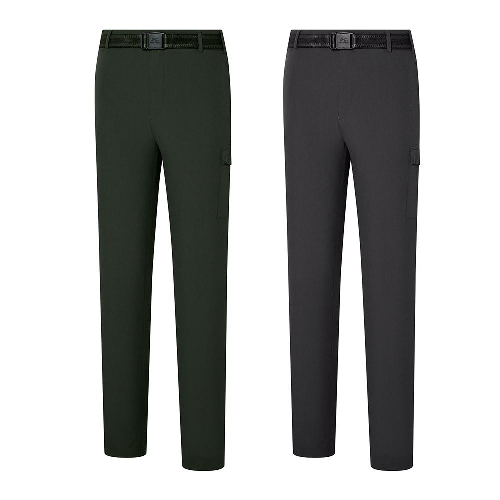 KOLPING Men'S Summer Stretch Belted Pants Enrobe Ksp9854M