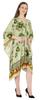 Moomaya Printed Short Turkish Kaftan For Women's Sexy Kaftan Evening Gown Beachwear