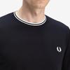 Fred Perry [Baseline] Long Sleeve Twin Tip T-Shirt - Navy Afpm2539602-795