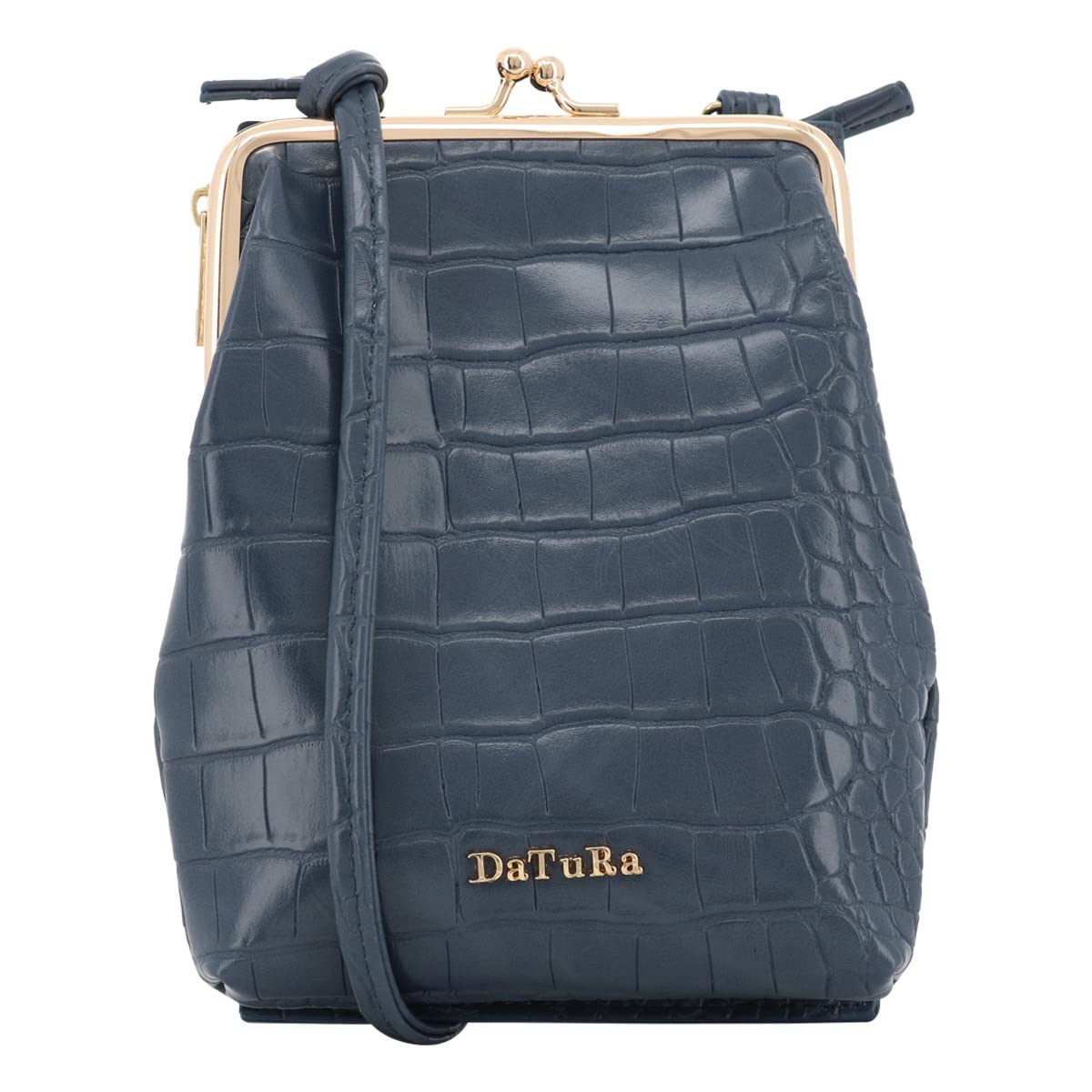 

Сумка через плечо для смартфона Classic Mini с тиснением под крокодила [Datura], женская, DTR-552