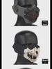 Fang Skull Mask with Ear Protection for Halloween and Outdoor Cycling