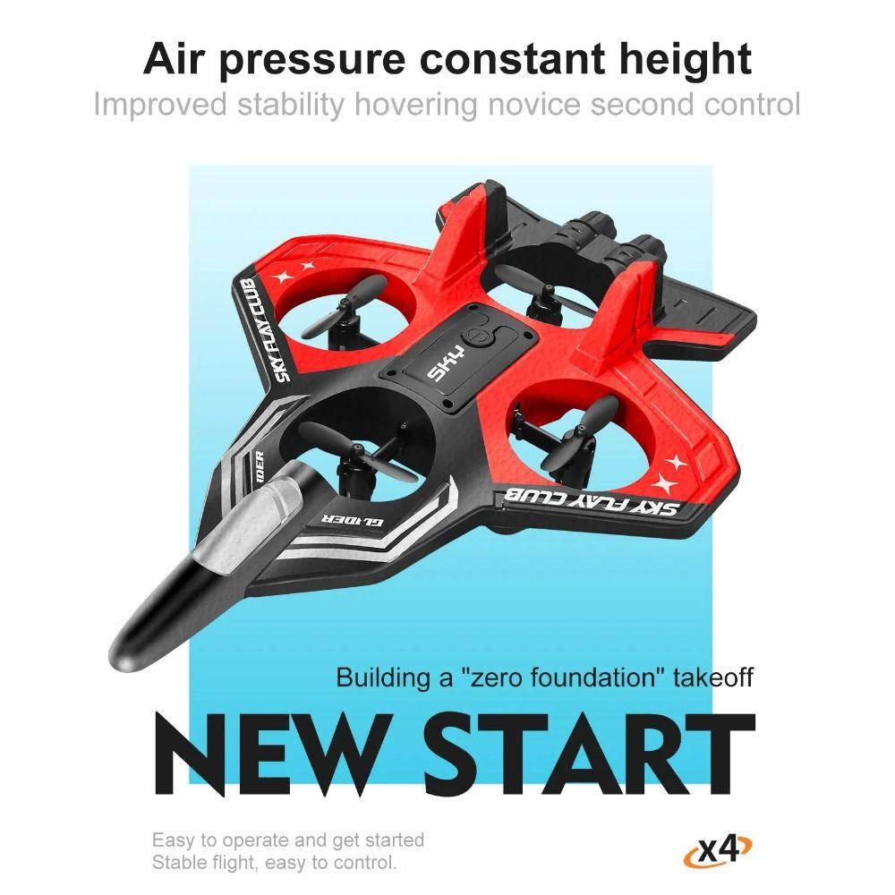 Gravity Sensing Remote Control Foam Fighter Rechargeable RC Hobby Jet Plane  Kids Gifts