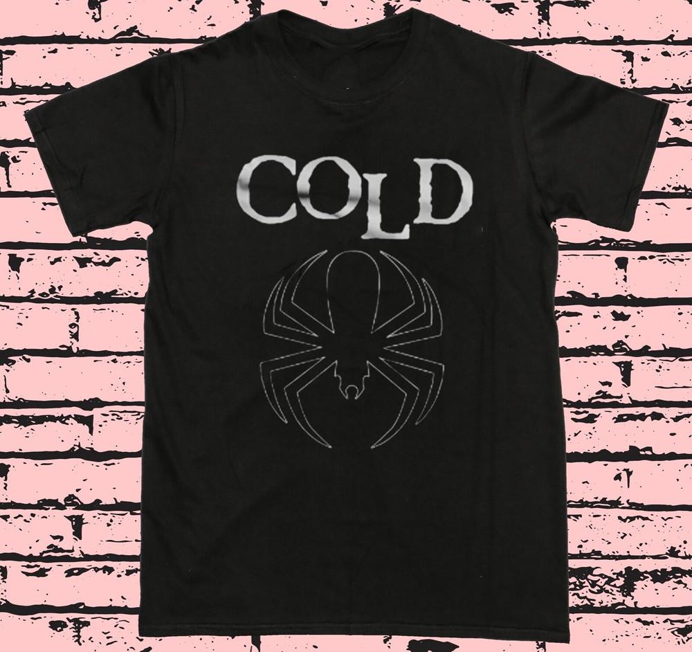 COLD American Rock Band Spider Graphic T SHIRT FULL SIZE S-5XL TT880 Unisex T-Shirt XL