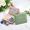 Retro Versatile Wallet For Women Girls  Multifunctional Id Holder High Quality Zipper Card Holders Simple Coin Purse